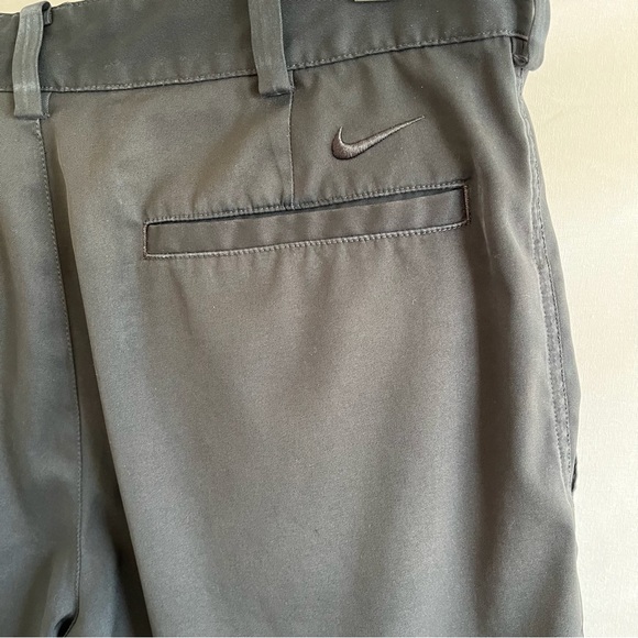 NIKEGolf Dri-Fit Men’s Black Shorts Flat Front Size 30 - Picture 6 of 11